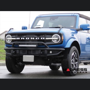 Ford Bronco Bumper - TrailFX - Front - One Piece - Pre-Runner Guard